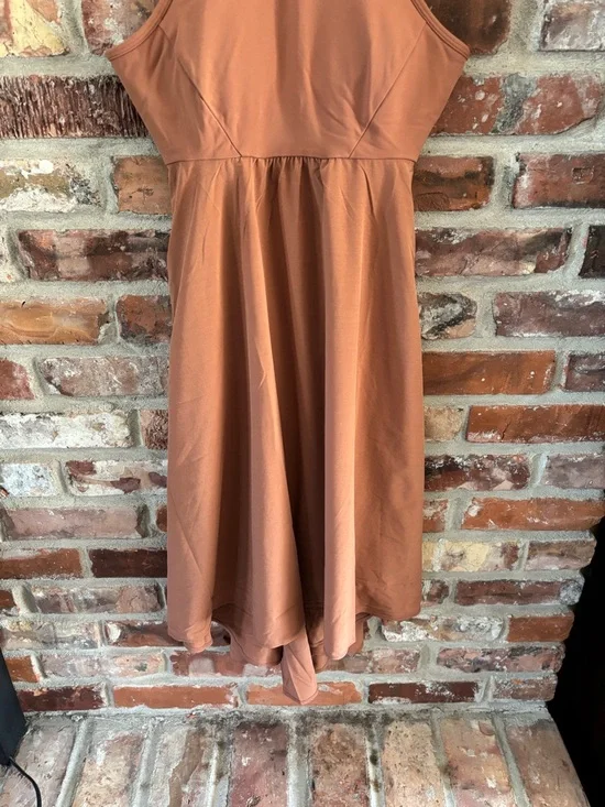 Prana Railay High Low Dress in Terracotta, XS - Picture 4 of 9